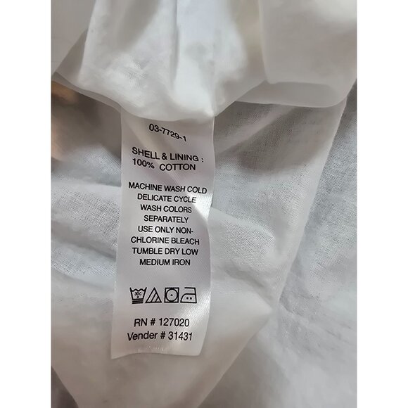 Sleeveless Gray & White Gingham Wrap Dress With Belt Chadwicks  Size 2P - Picture 4 of 11